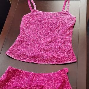 Vintage beaded two piece